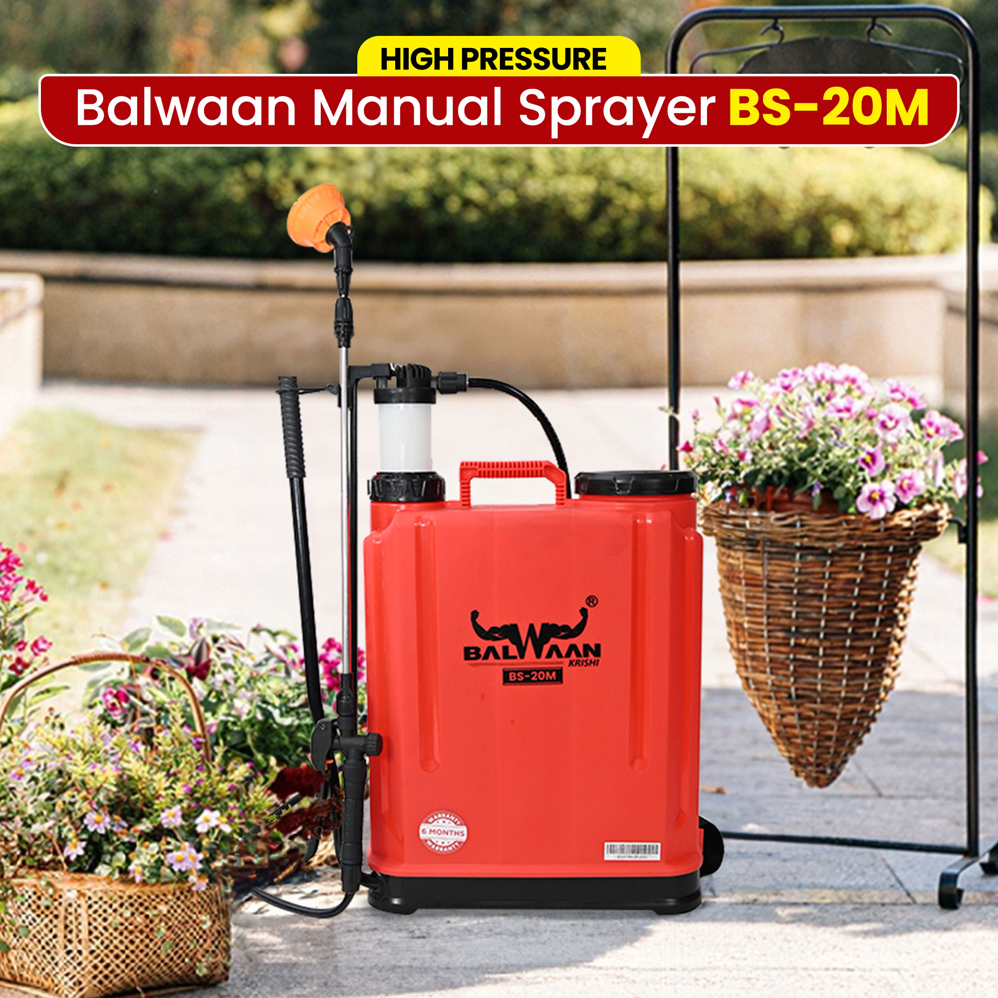 Balwaan BS 20M Manual Sprayer (Gold Series) 6