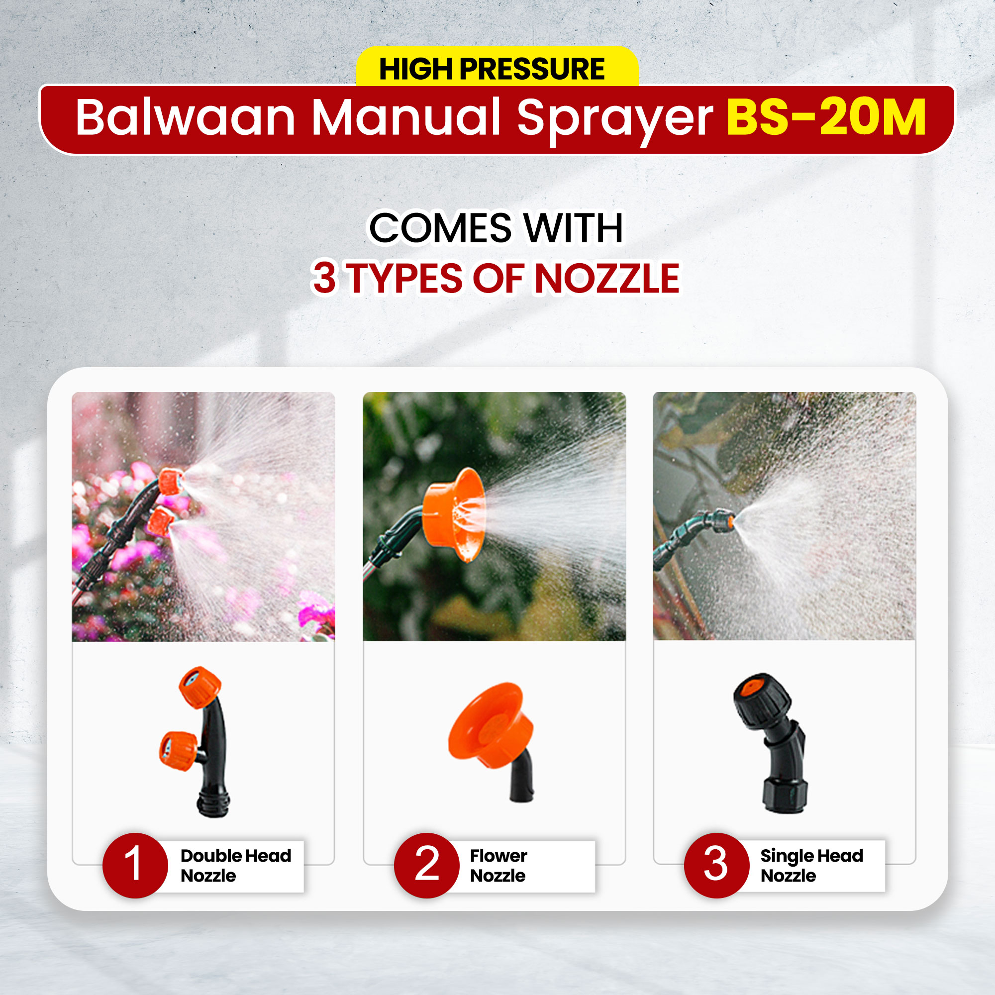 Balwaan BS 20M Manual Sprayer (Gold Series) 2