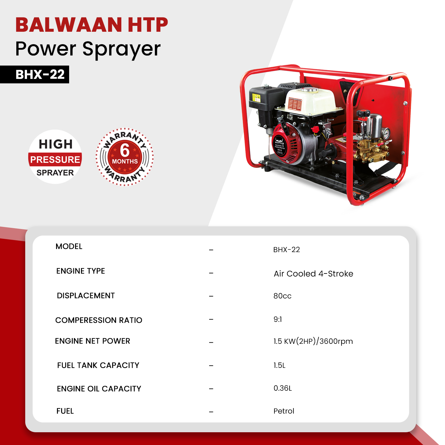 Balwaan BHX 22 Htp (Wth Engine BX 80) 5