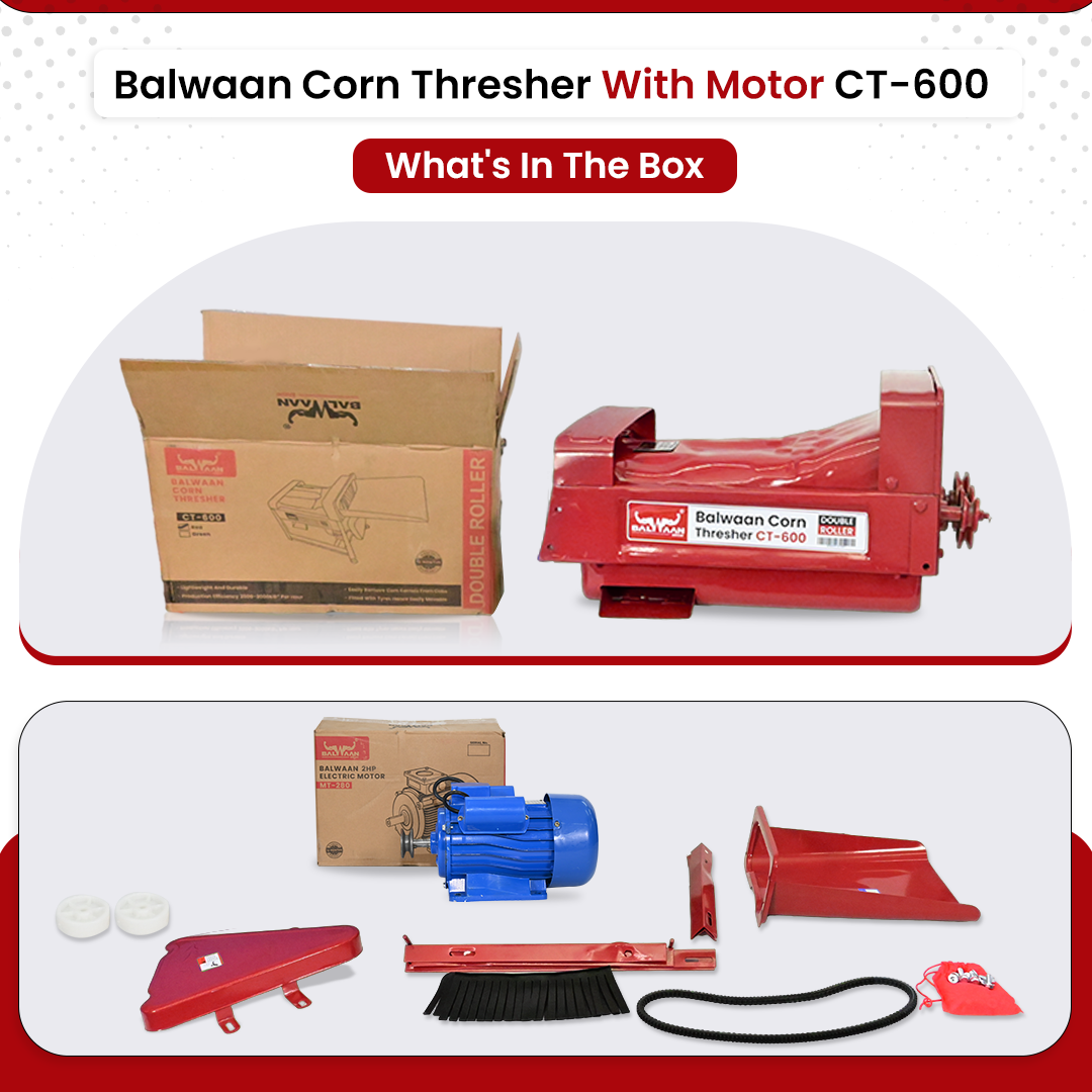Balwaan Corn Thresher Double Roller (CT-600) 3
