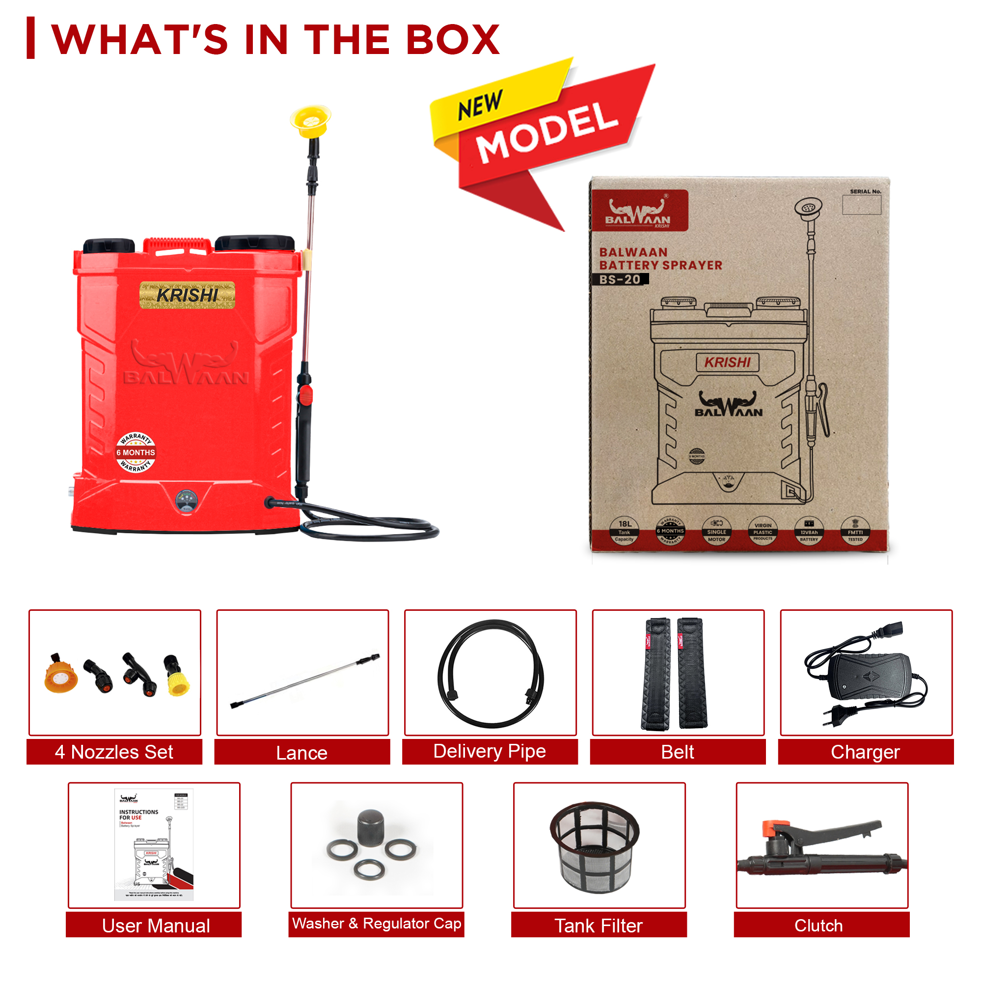 Balwaan BS 20 Battery Sprayer 2