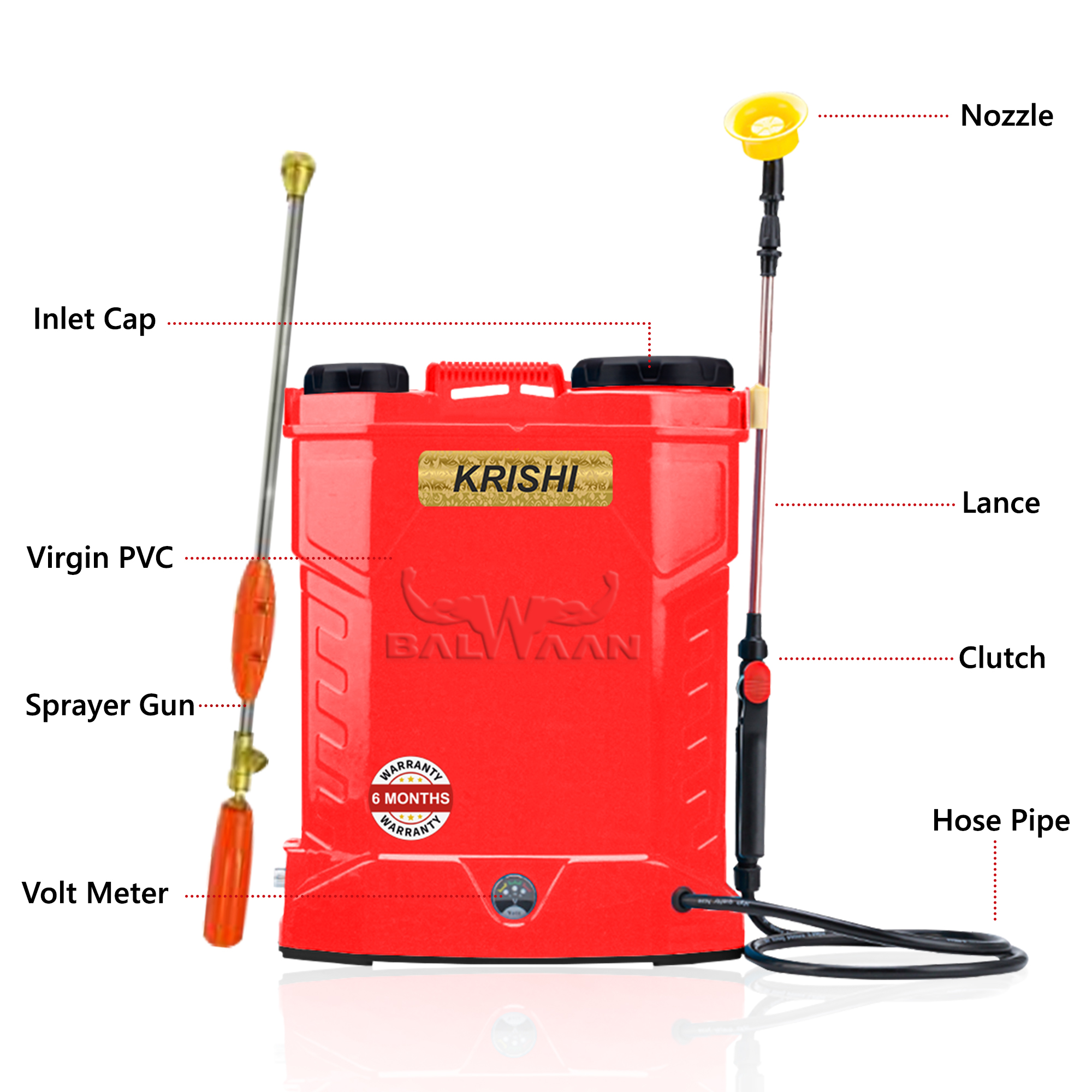 Balwaan BS 22D Battery Sprayer 9