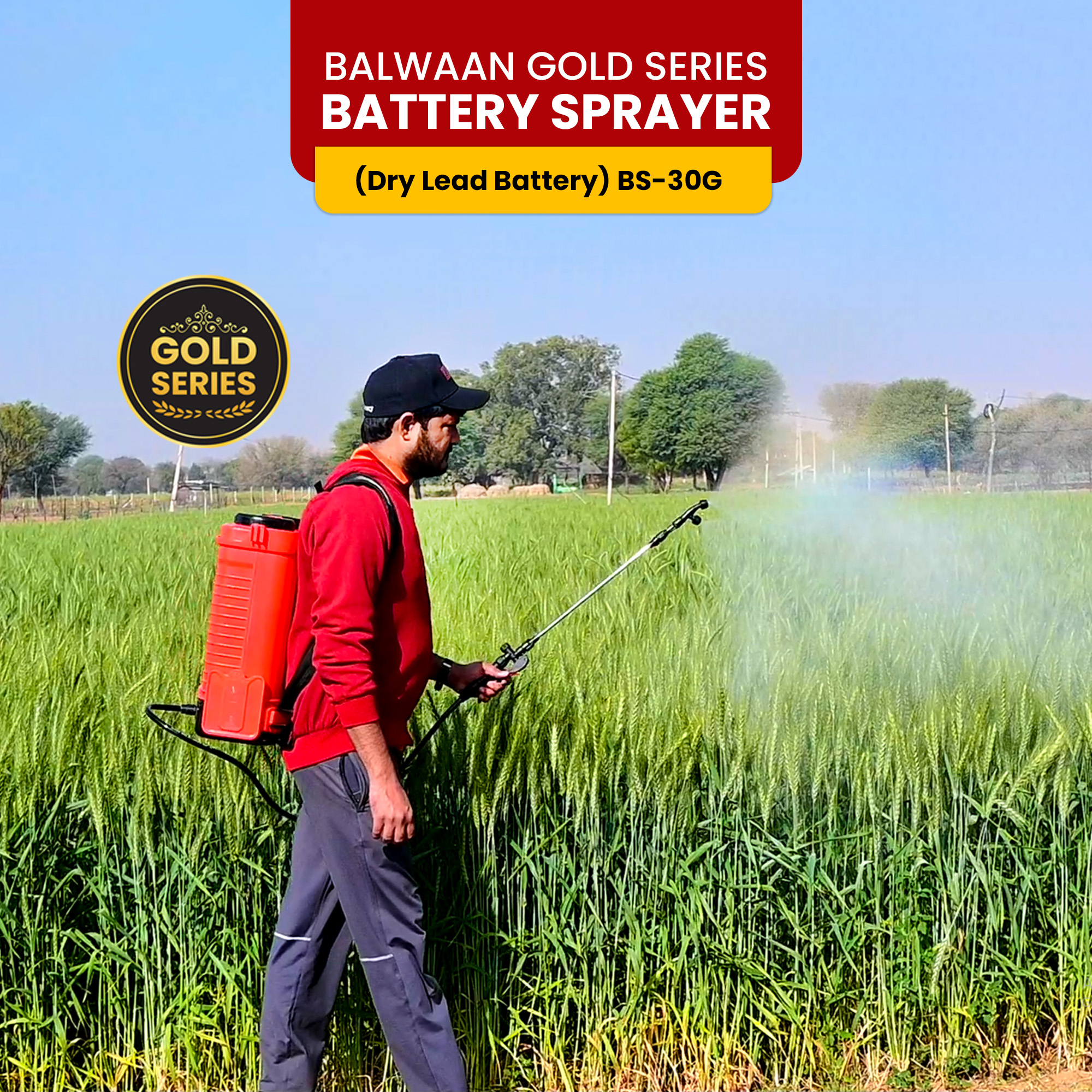 Balwaan BS 30G (Gold Series) Battery Sprayer 11