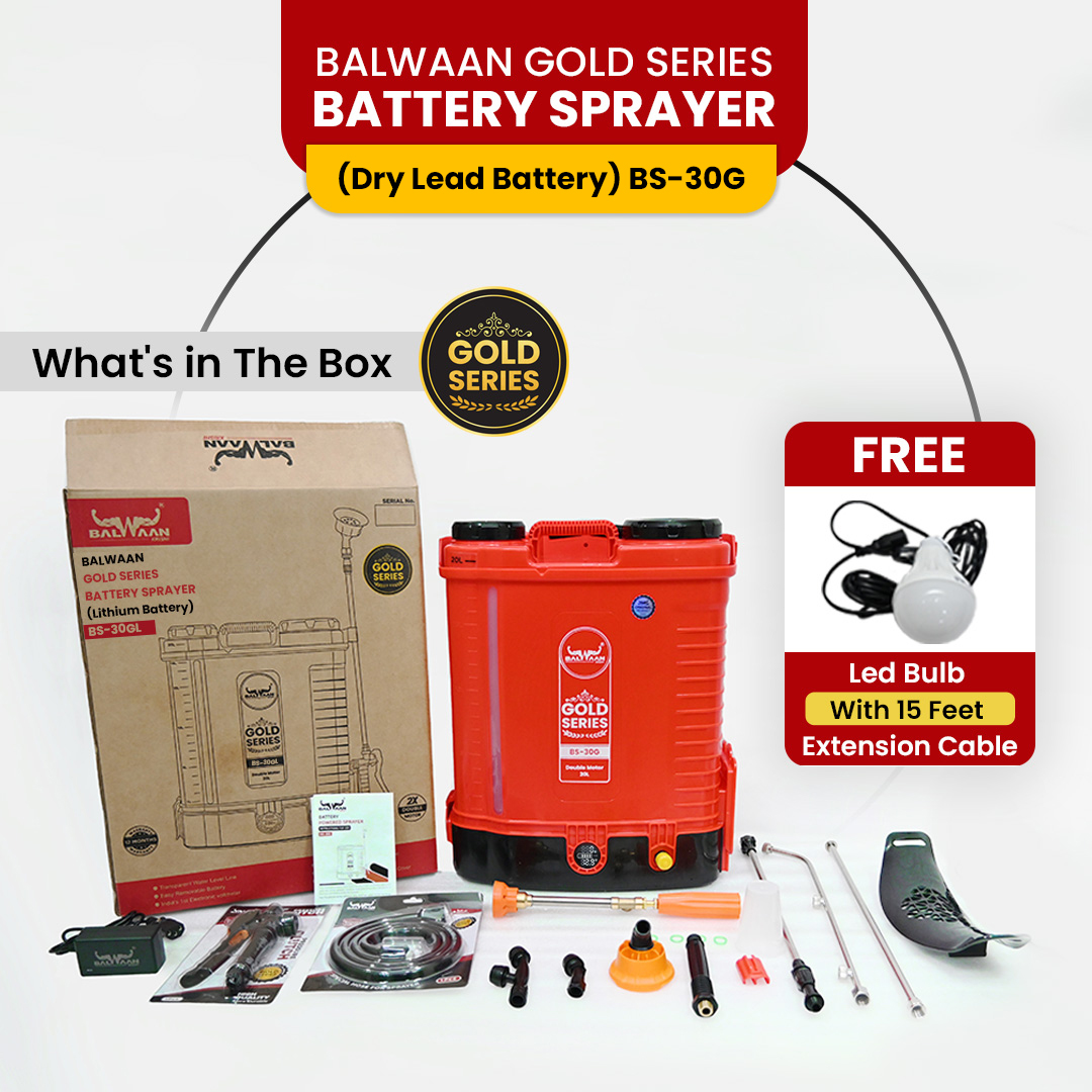 Balwaan BS 30G (Gold Series) Battery Sprayer 2