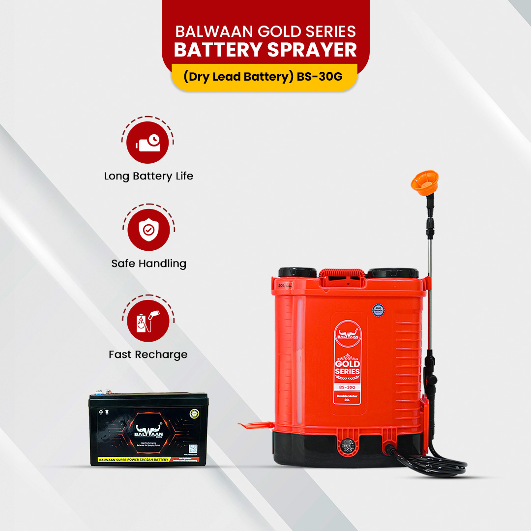 Balwaan BS 30G (Gold Series) Battery Sprayer 8
