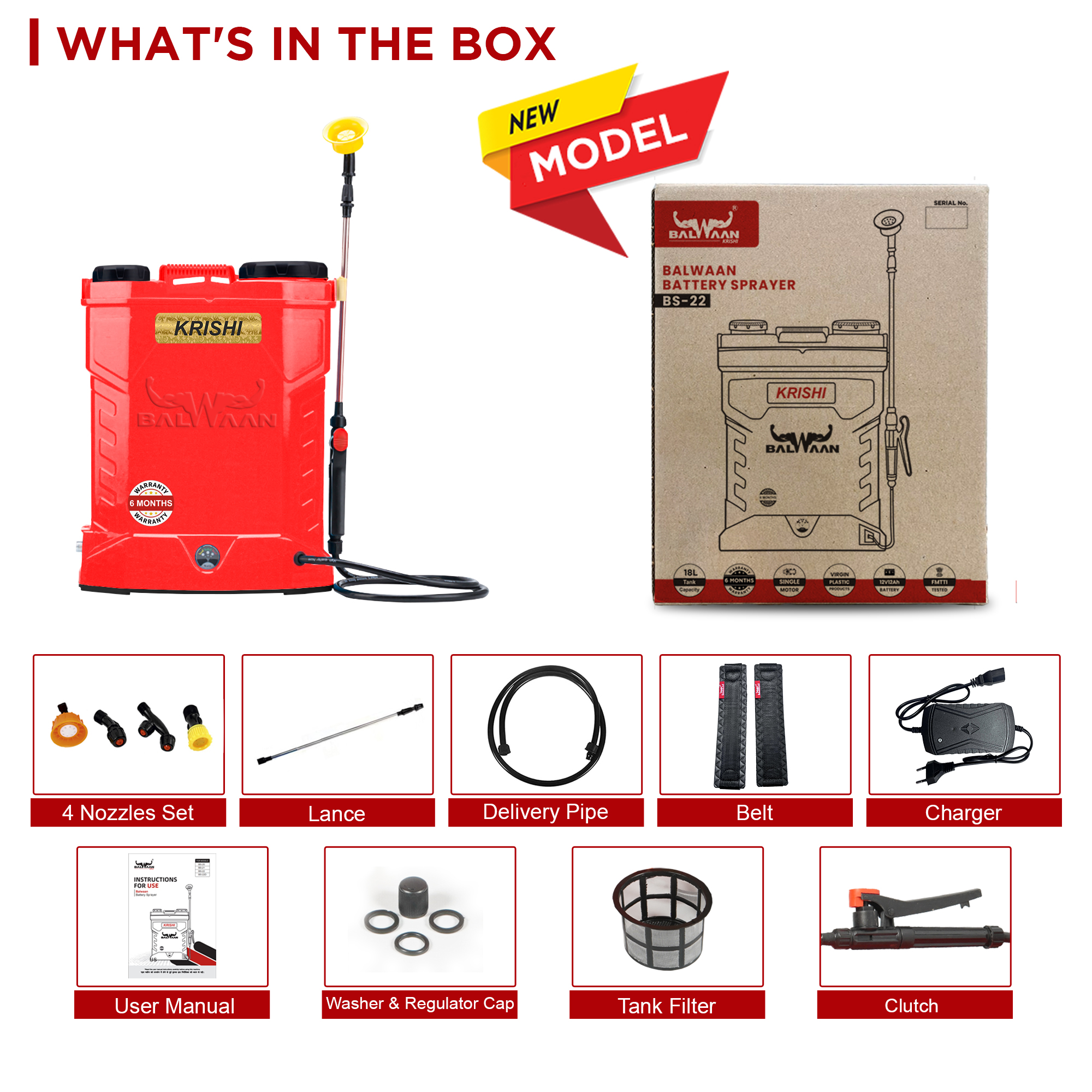 Balwaan BS 22 Battery Sprayer 2
