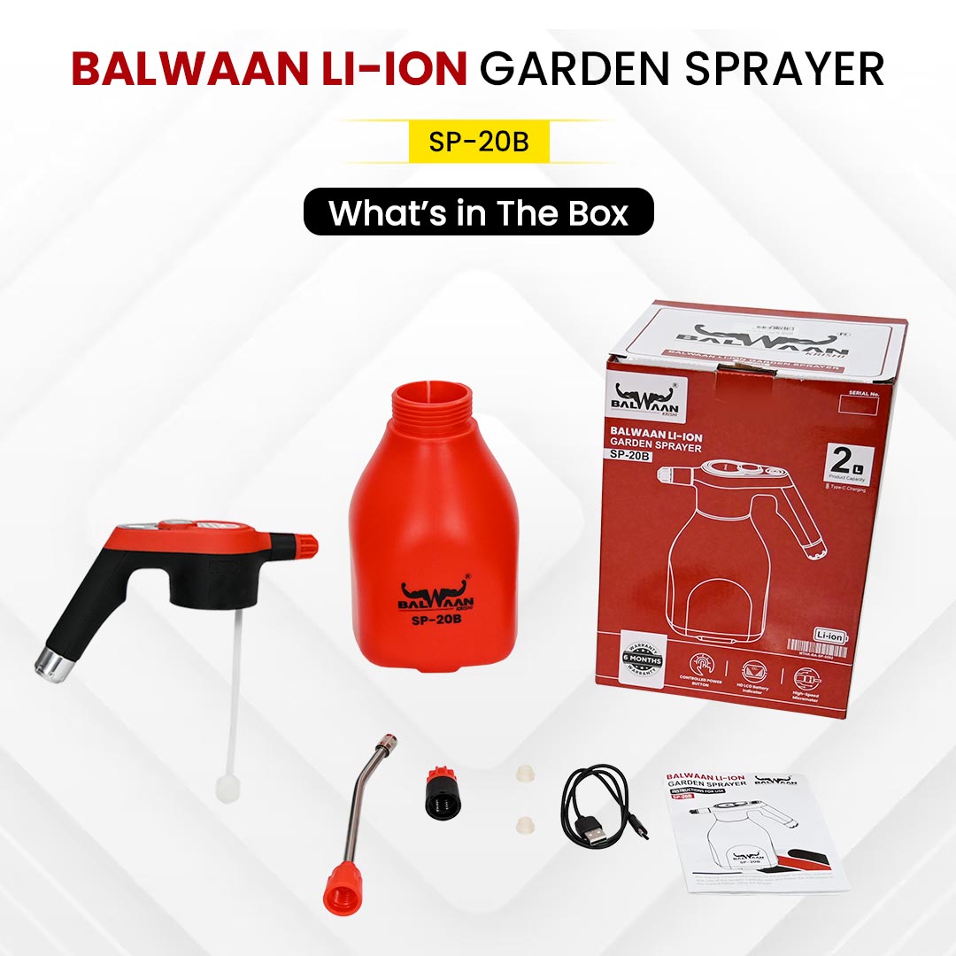 Balwaan SP 20B Li-Ion Battery Sprayer (2L) 6